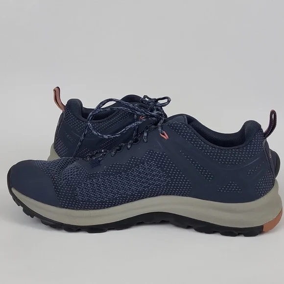 Keen Terradora II Vent Low Hiking Shoes in Blue Nights/Redwood Size Size 8 - Picture 10 of 12